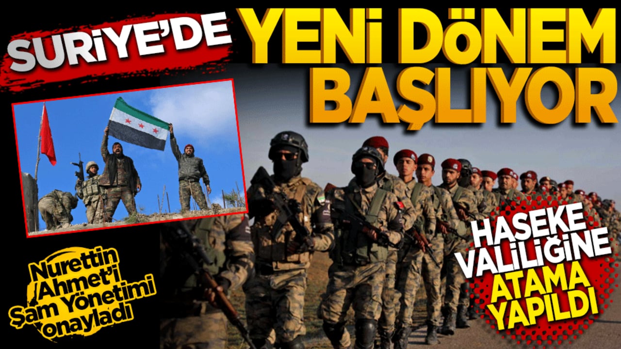 Suriye'de Yeni Dönem Başlıyor