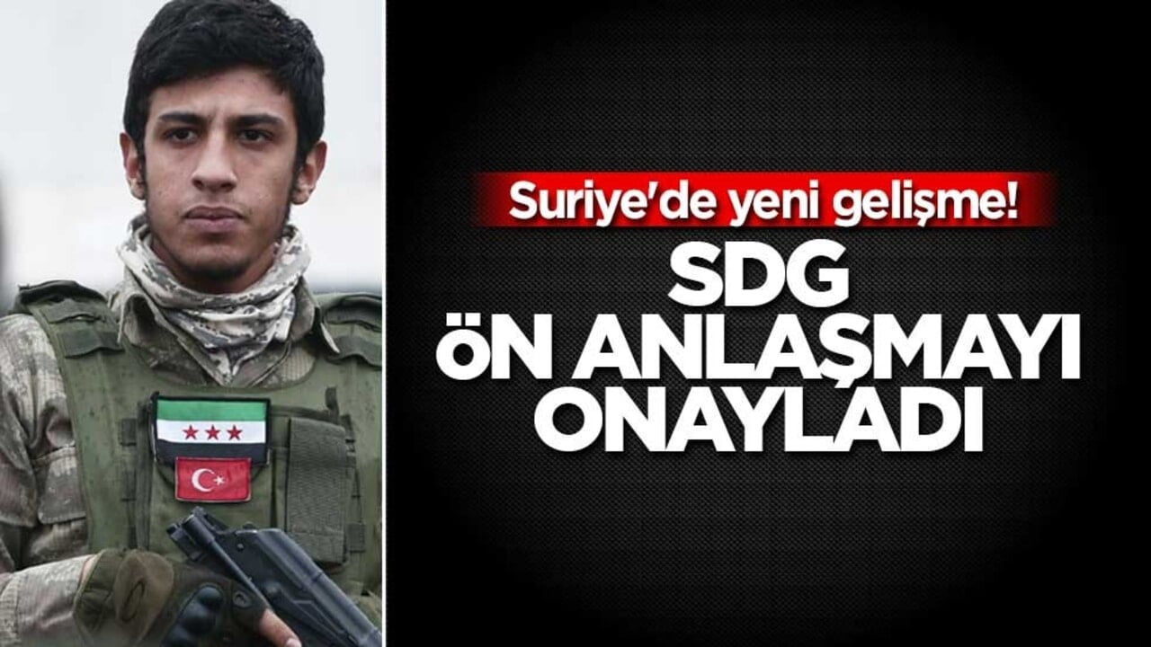 Suriye'de yeni gelişme! SDG’nin Suriye ordusuna katılımı için ön anlaşma yapıldı