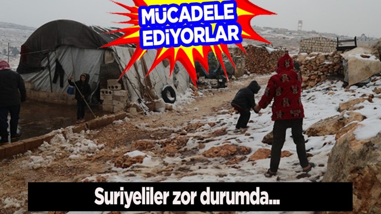 Suriye'nin göbeği İdlib ve Halep'te Suriyeliler mücadele ediyor! Bir milyona yakın insan var ama çadır sayısı 1150...