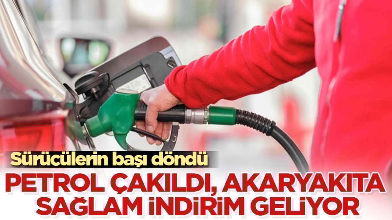 Sürücülerin başı döndü! Petrol çakıldı, akaryakıta sağlam indirim geliyor