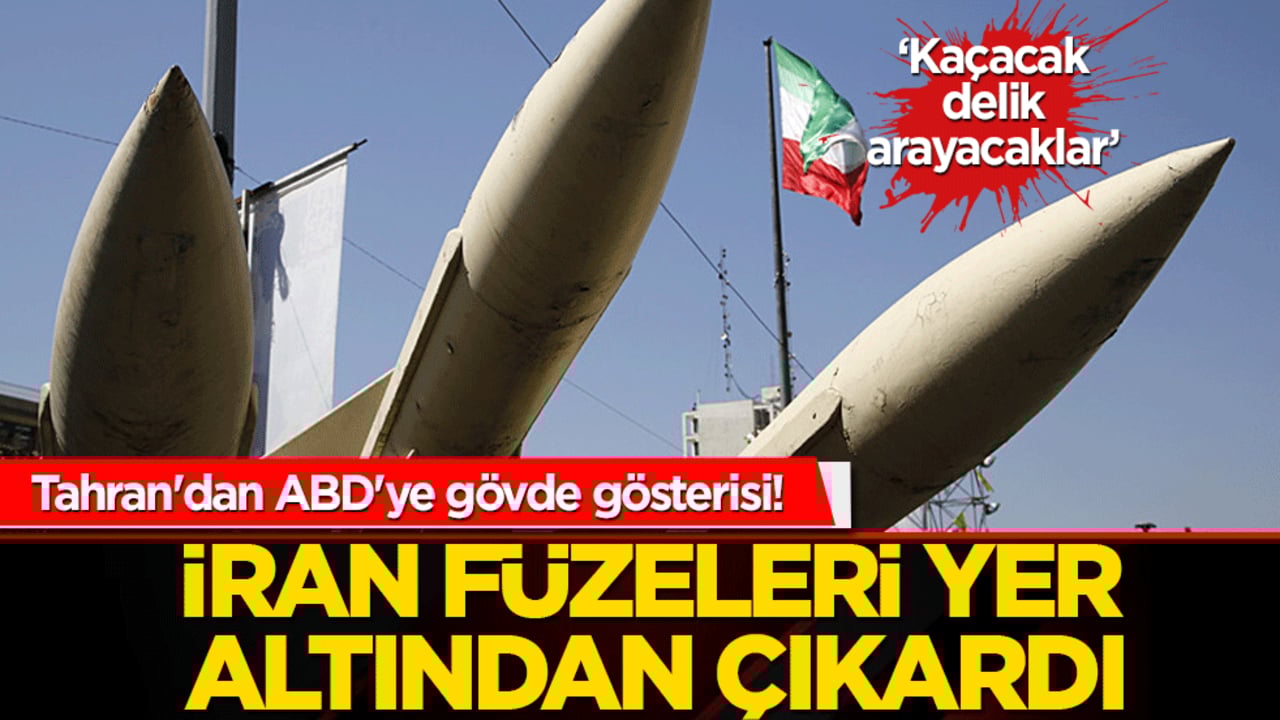 Tahran'dan ABD'ye gövde gösterisi! İran füzeleri yer altından çıkardı: "Doldurma hızımız savaş öncesini katladı"