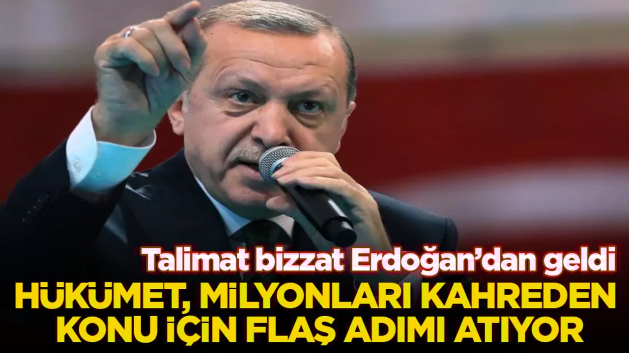 Talimat bizzat Erdoğan’dan geldi! Hükümet, milyonları kahreden konu için flaş adımı atıyor