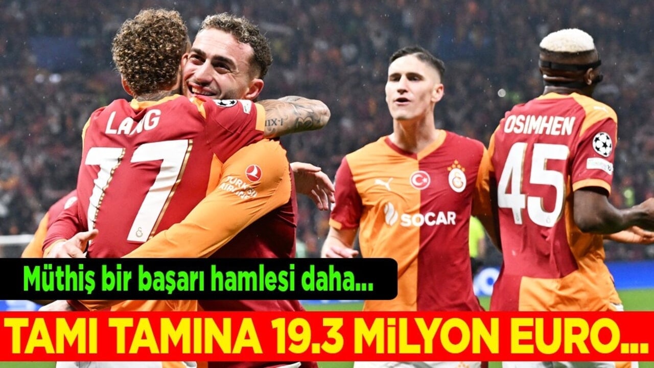 Tamı tamına 19.3 milyon euro... Galatasaray'dan tarihi ödeme! O belge UEFA'ya gönderildi