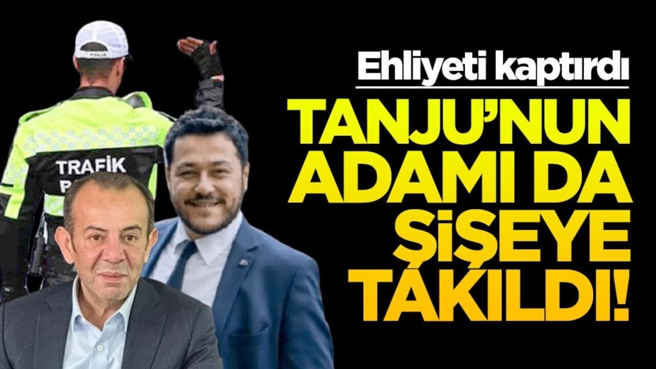 Tanju’nun adamı da şişeye takıldı!