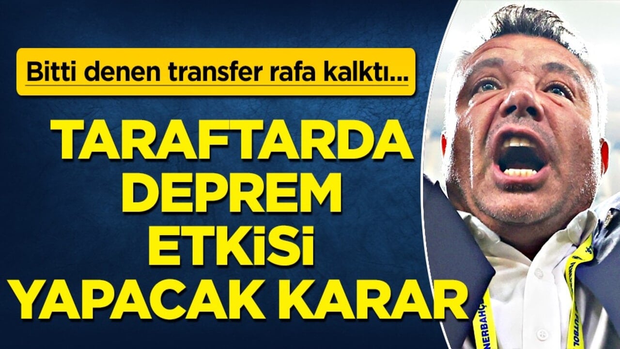 Taraftarda deprem etkisi yapacak! Bitti denen transfer rafa kaldırıldı: Açıkladılar...