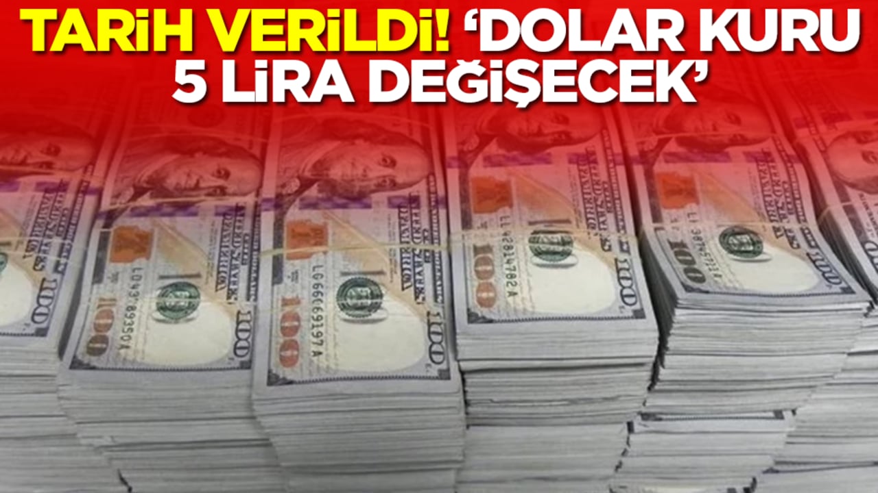 Tarih verdiler: Dolar kuru 5 lira değişecek