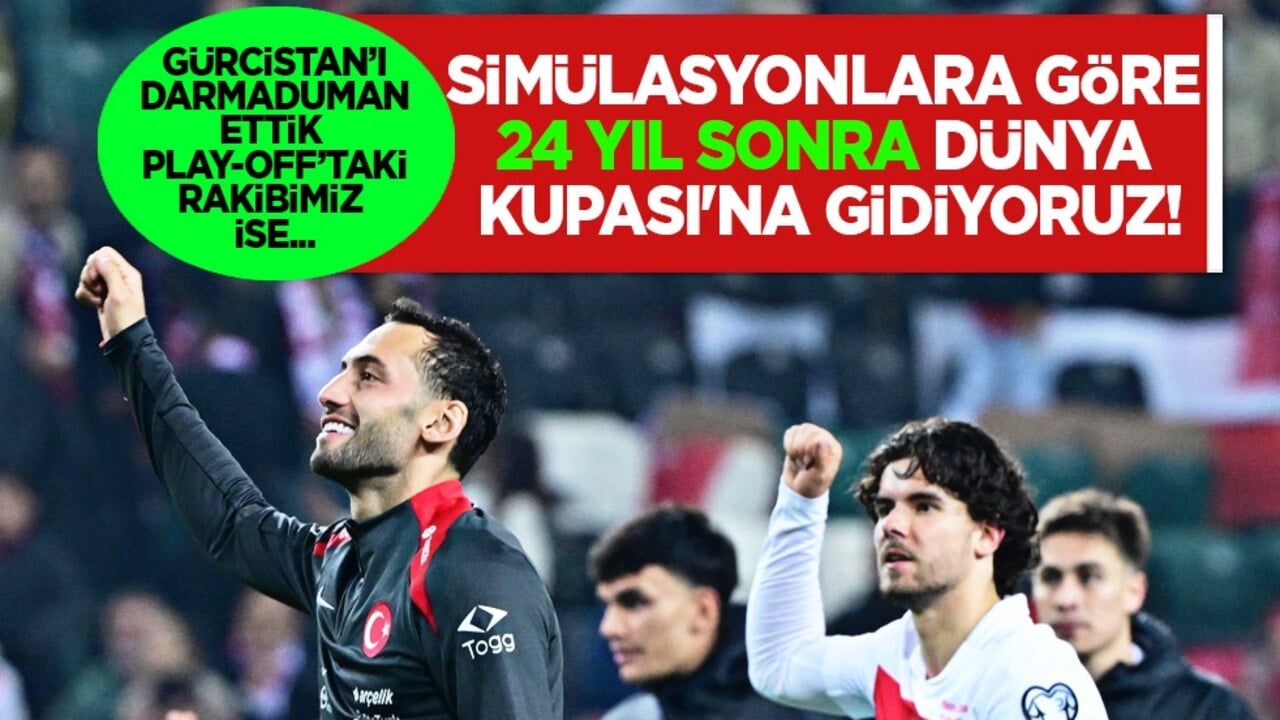 Tarih verildi artık: Simülasyonlara göre 24 yıl sonra Dünya Kupası'na gidiyoruz: Oranlar zirve yaptı…