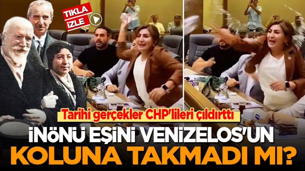 Tarihi gerçekler CHP'lileri çıldırttı: İnönü, eşini Venizelos'un koluna takmadı mı?