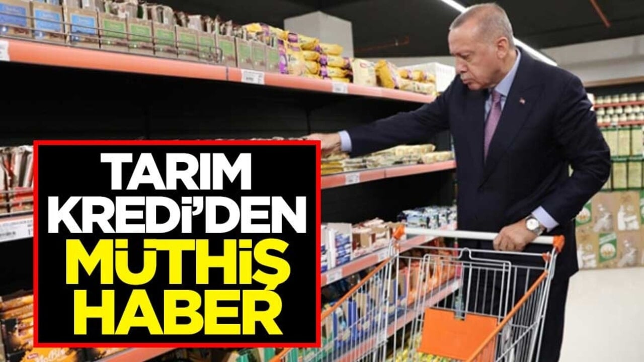 Tarım Kredi'den müthiş haber!
