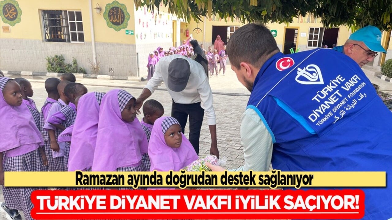 TDV, zekat bağışlarını yurt içi ve yurt dışındaki ihtiyaç sahiplerine ulaştırıyor