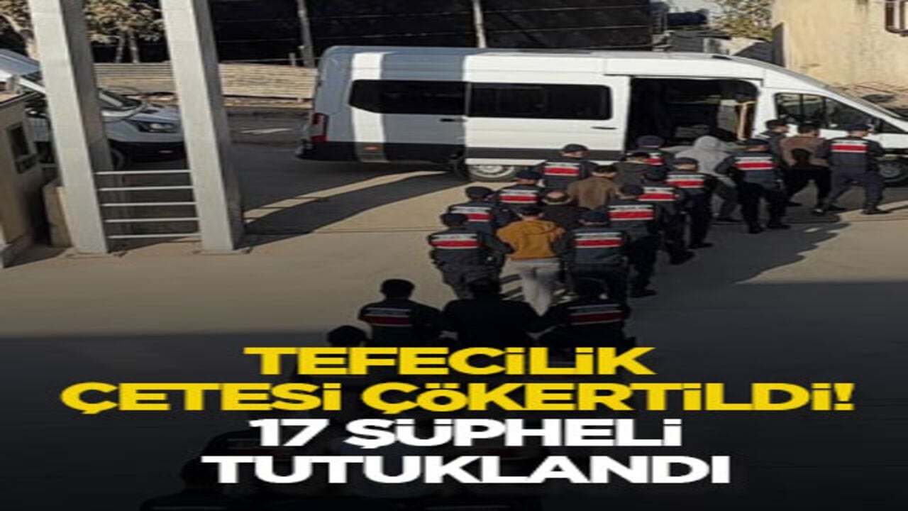 Tefecilik çetesi çökertildi! 17 şüpheli tutuklandı