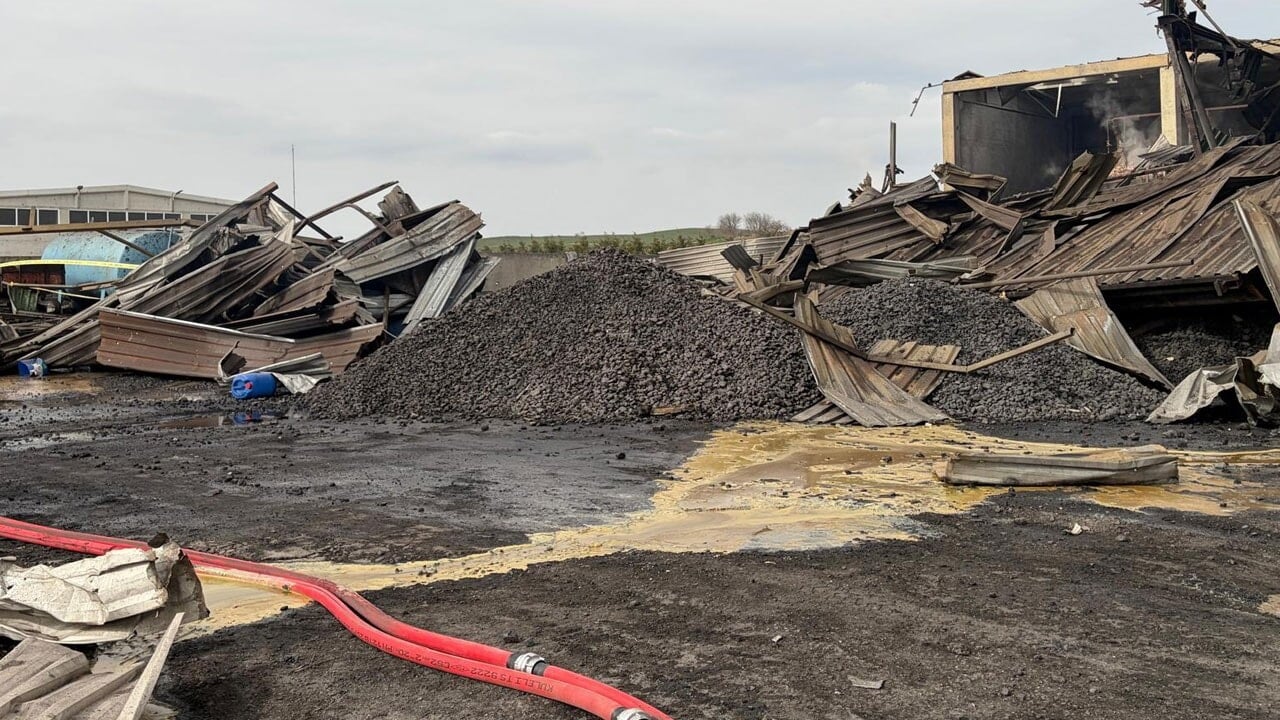 Tekirdağ'da yağ fabrikası patladı: 1 işçi hayatını kaybetti