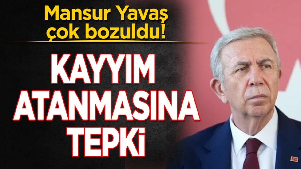 TELE1'e kayyım atandı! Mansur Yavaş sosyal medyadan kayyım atanmasına tepki gösterdi