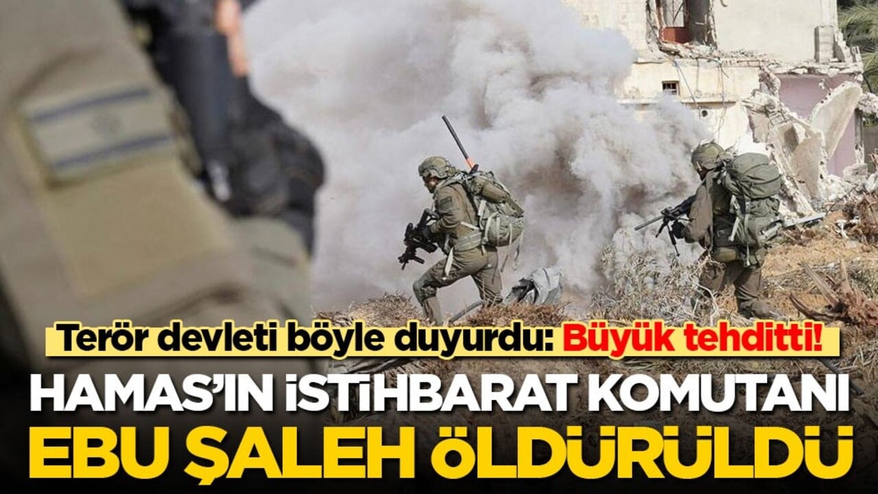 Terör devleti 'Büyük tehditti' diye duyurdu: Hamas'ın istihbarat komutanı Ebu Şaleh öldürüldü!