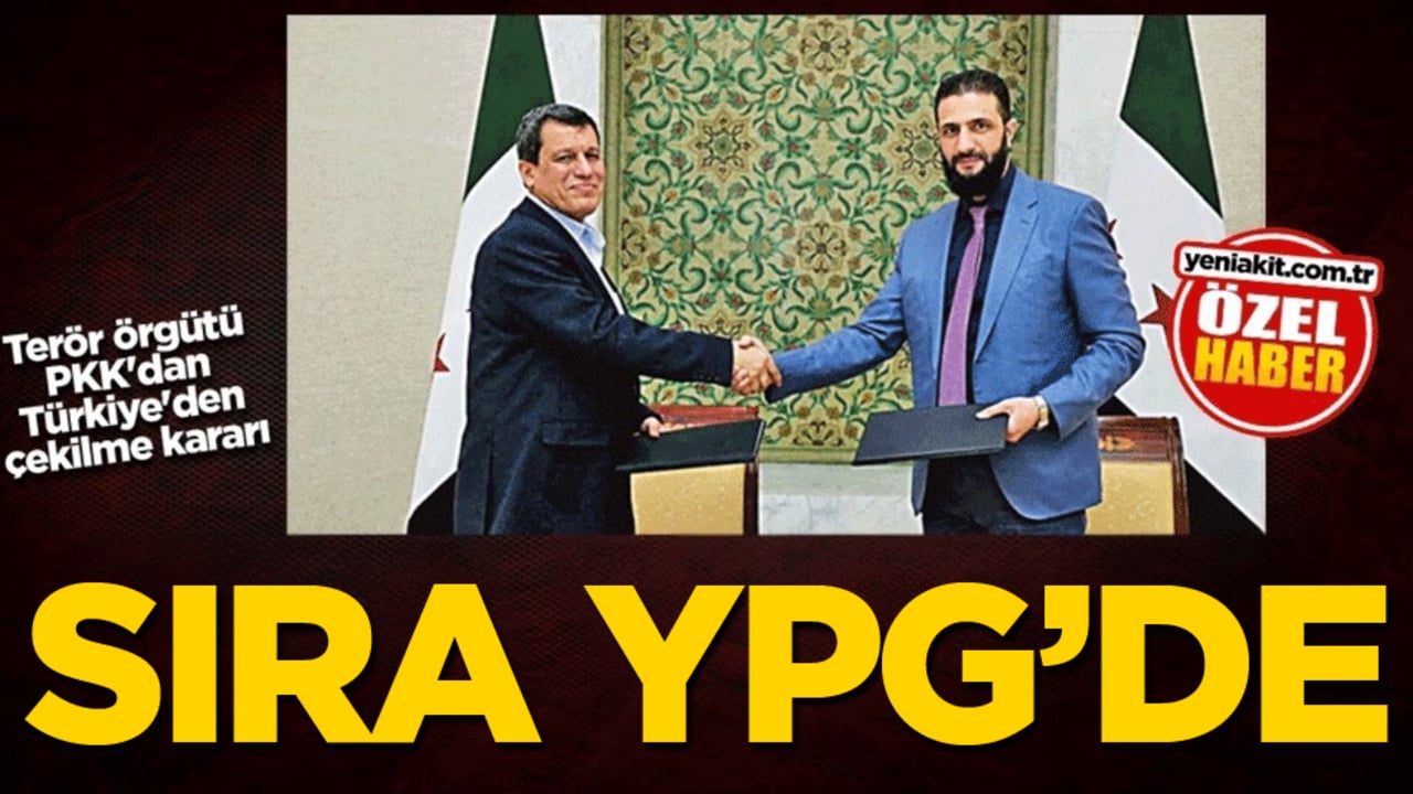 Terör örgütü PKK'dan Türkiye'den çekilme kararı! Sıra YPG'de