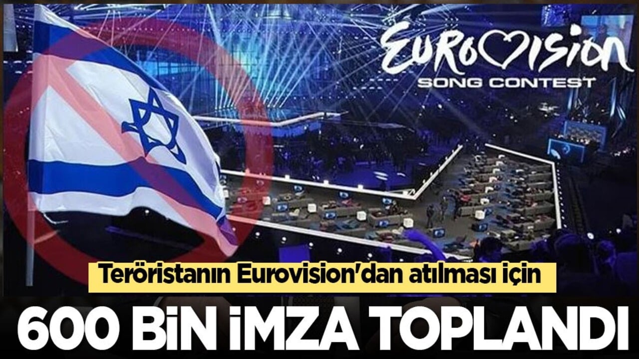 Teröristanın Eurovision'dan atılması için 600 bin imza toplandı