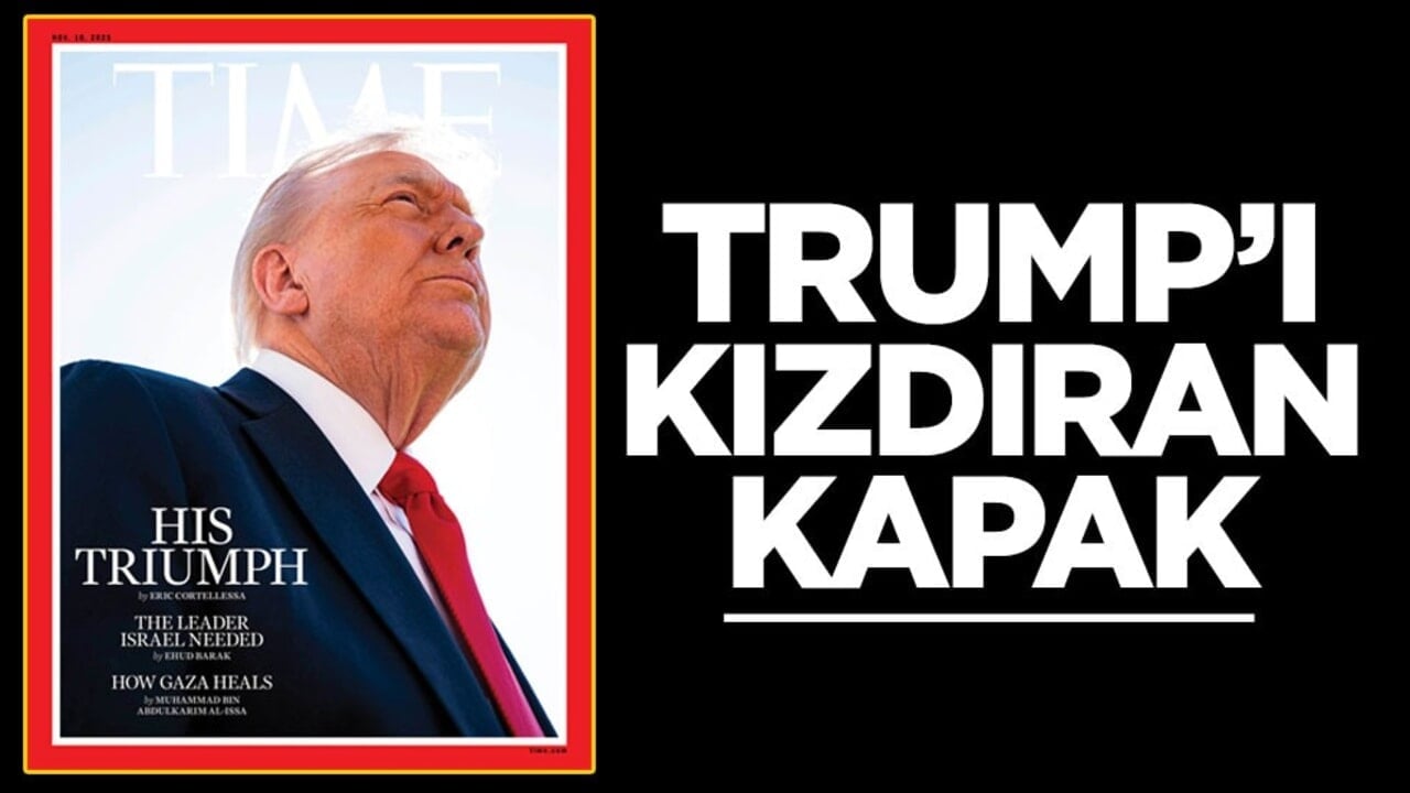 Time’ın kapağı Trump’ı kızdırdı! "Saçımı yok ettiler"