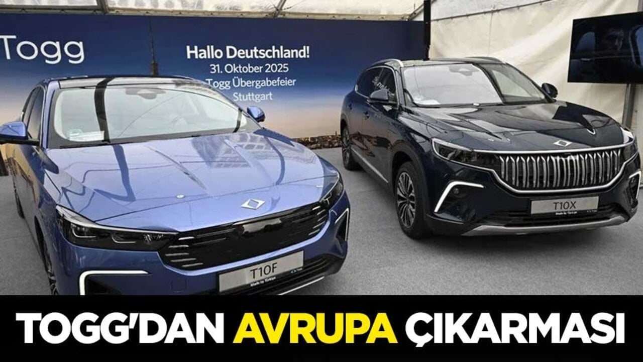 TOGG'dan Avrupa çıkarması