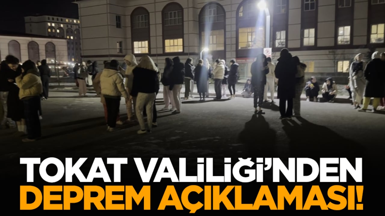 Tokat Valiliği’nden deprem açıklaması!