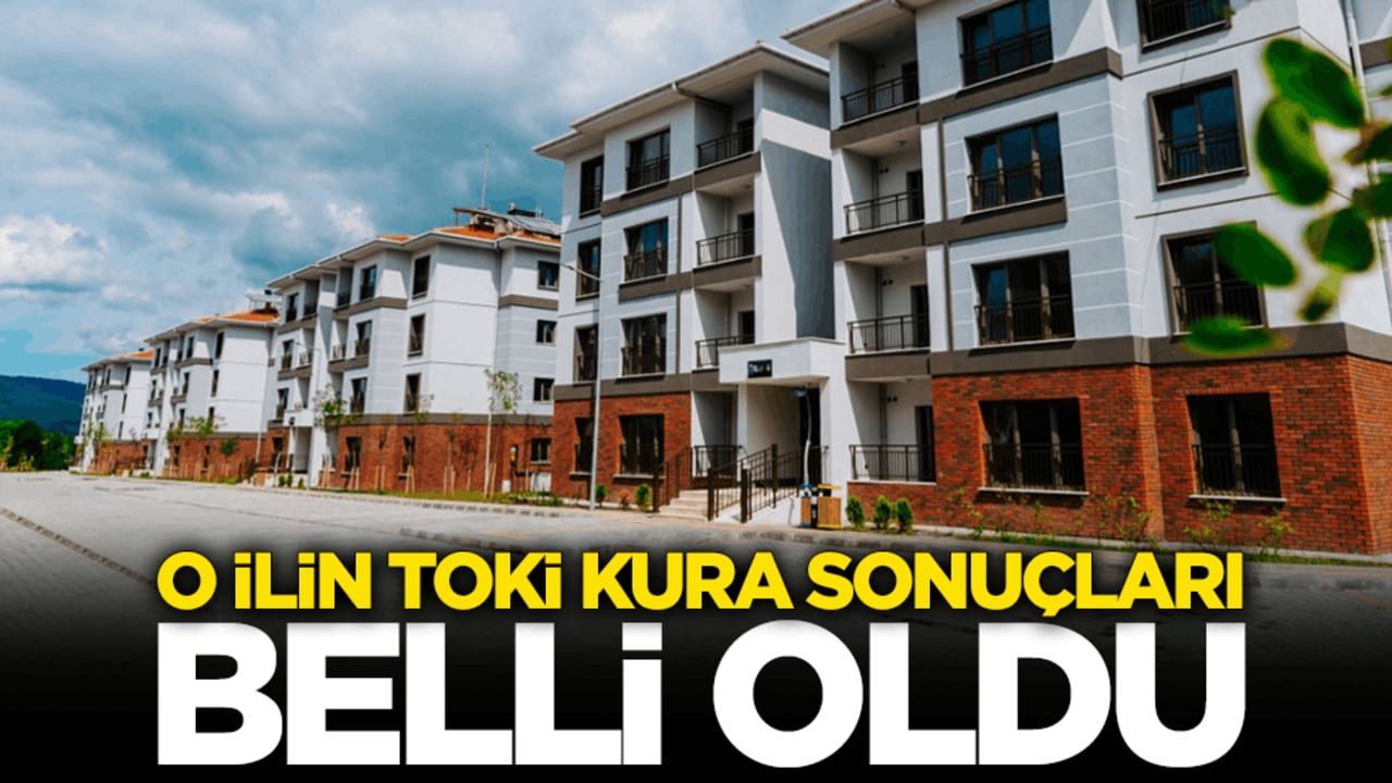 TOKİ Eskişehir kura sonuçları belli oldu! İşte asil ve yedek listesi