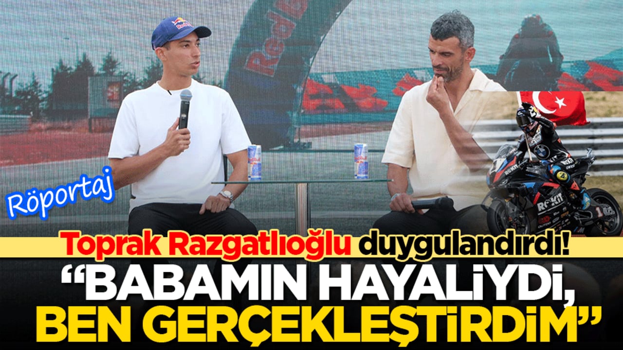 Toprak Razgatlıoğlu duygulandırdı! "Babamın hayaliydi, ben gerçekleştirdim"