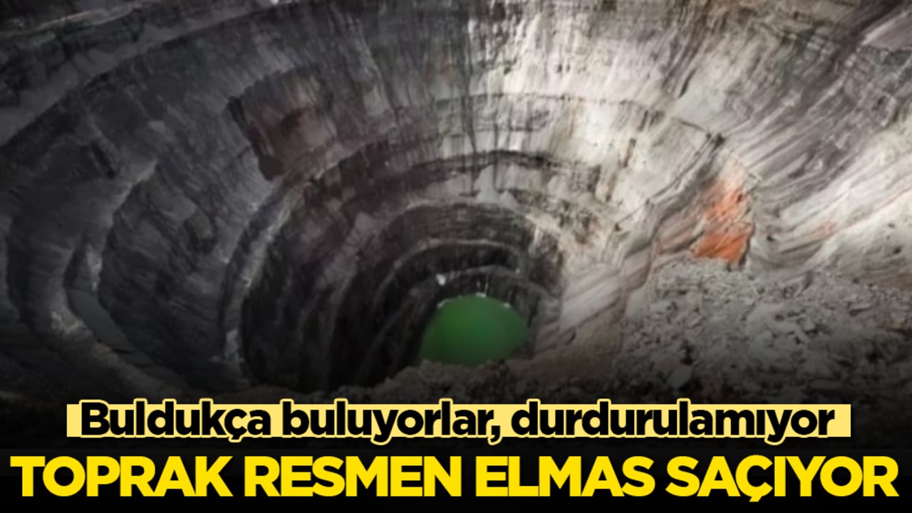 Toprak resmen elmas saçıyor! Maden ocaklarında buldukça buluyorlar, durdurulamıyor