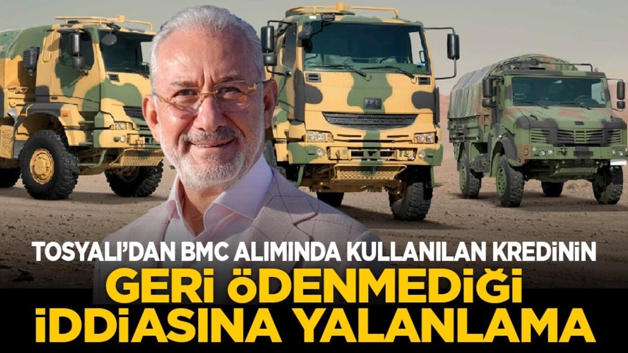 Tosyalı’dan BMC alımında kullanılan kredinin geri ödenmediği iddiasına yalanlama
