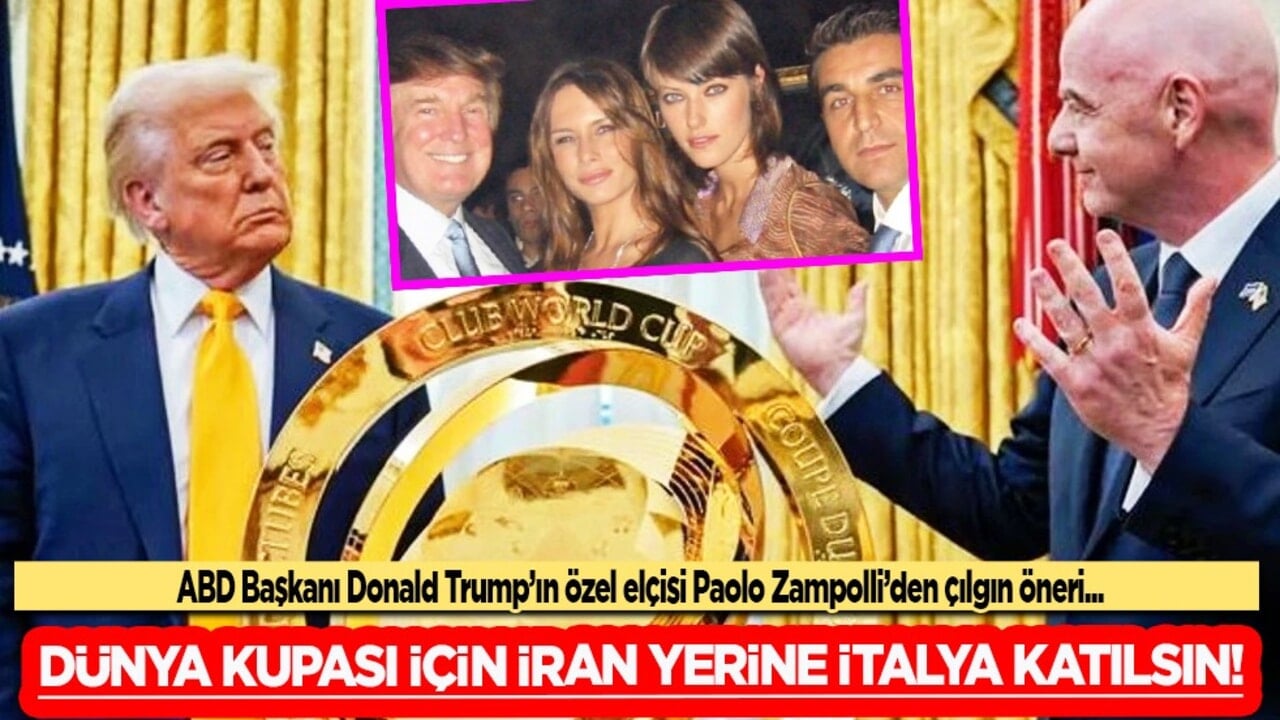 Trump ekibinden 'Dünya Kupası için İran yerine İtalya katılsın' çağrısı!