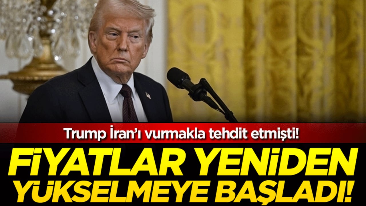 Trump İran'ı tehdit etmişti! Fiyatlar yine yükselmeye başladı!