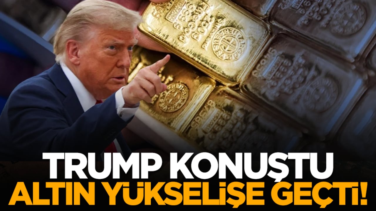 Trump konuştu, altın yükselişe geçti!