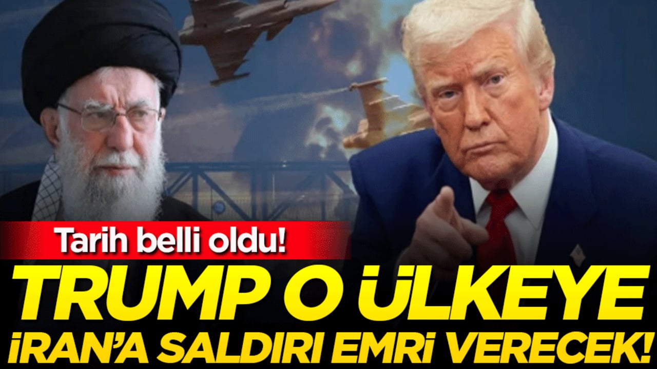 Trump o ülkeye İran'a saldırı emri verecek! Tarih belli oldu!