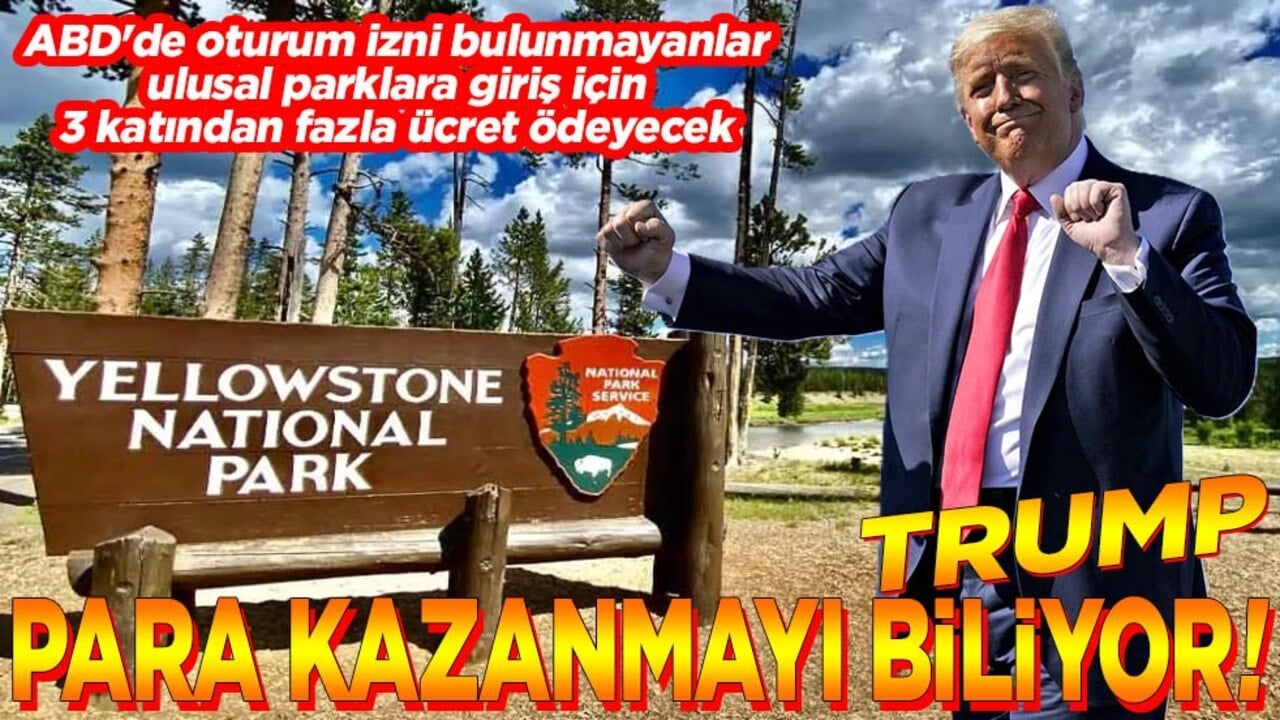 Trump para kazanmayı biliyor!