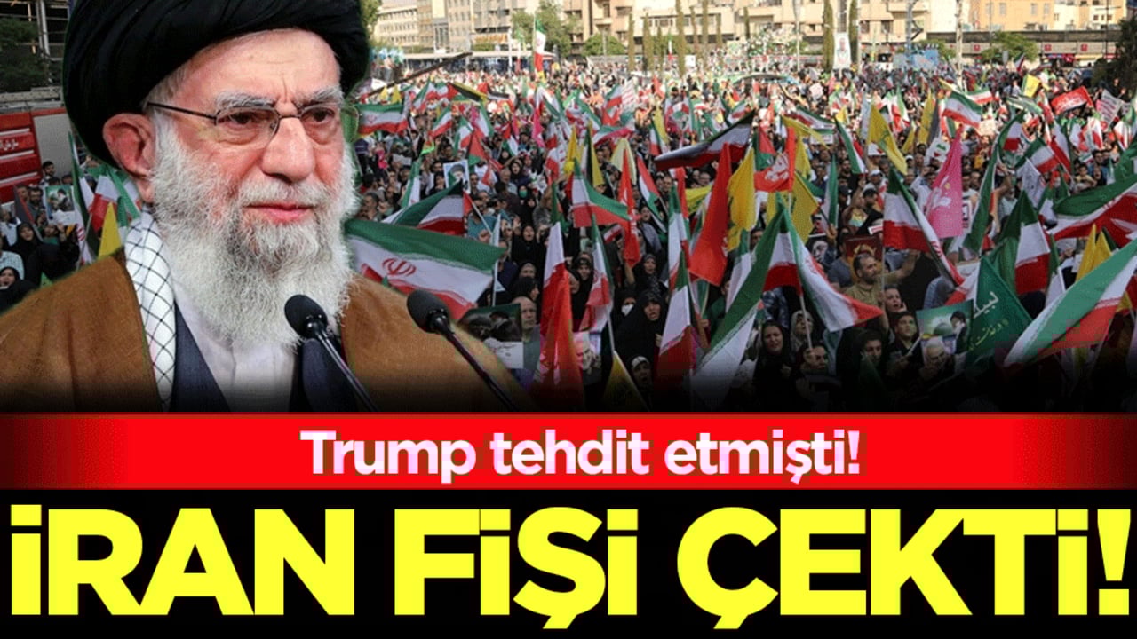 Trump tehdit etmişti: İran fişi çekti!