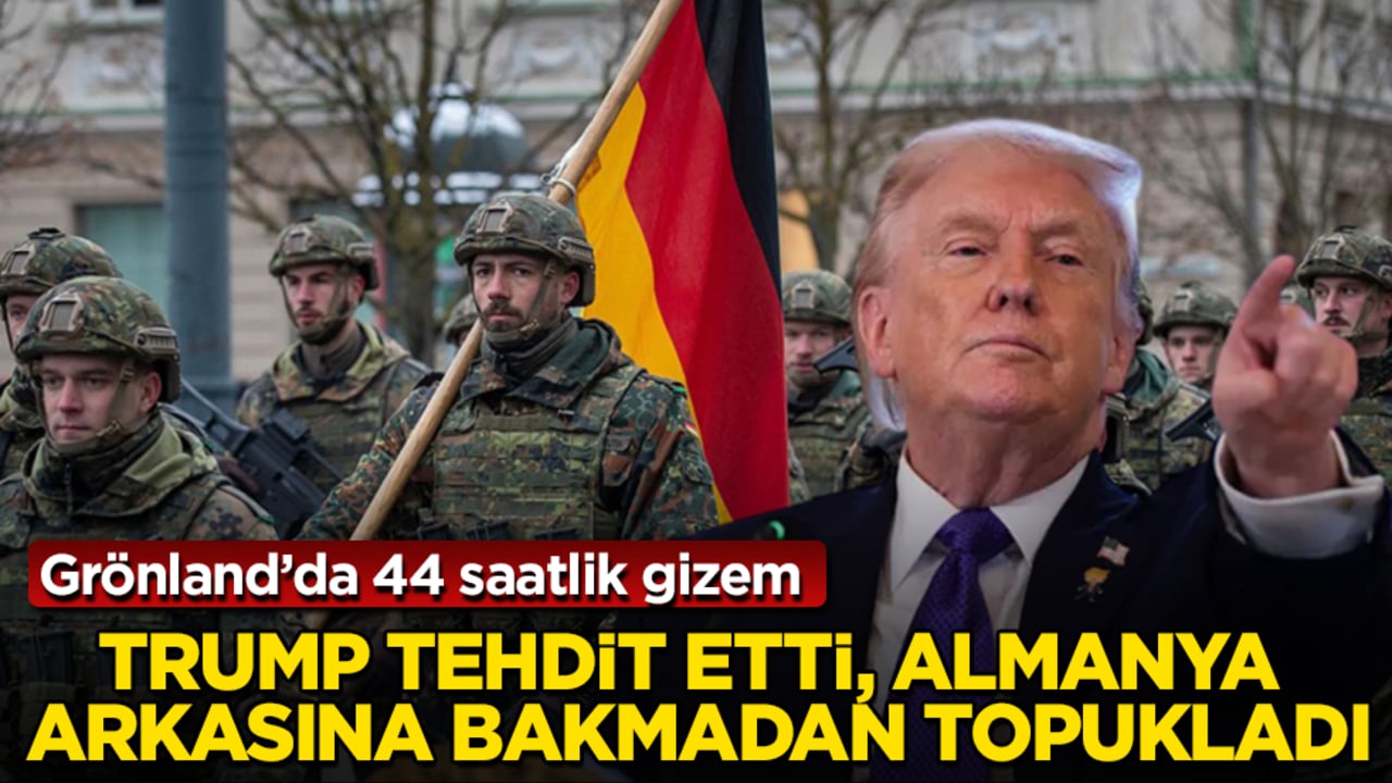 Trump tehdit etti, Almanya arkasına bakmadan topukladı! Grönland’da 44 saatlik gizem