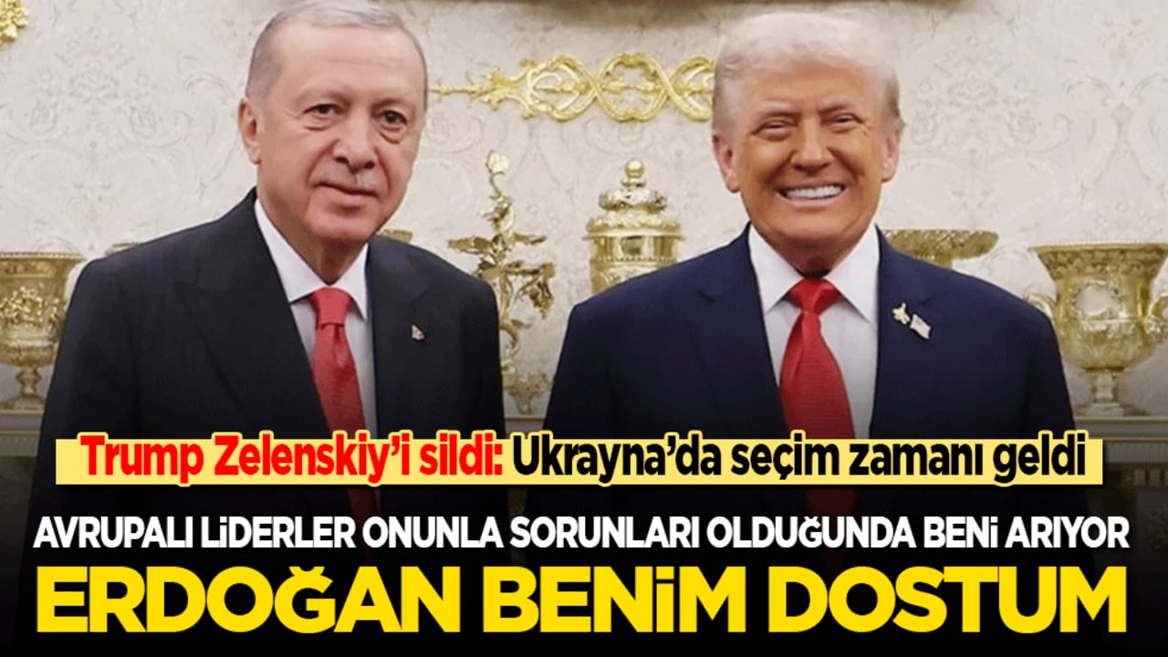 Trump: Ukrayna’da seçim zamanı geldi! Maduro’nun günleri sayılı! Erdoğan benim dostum!