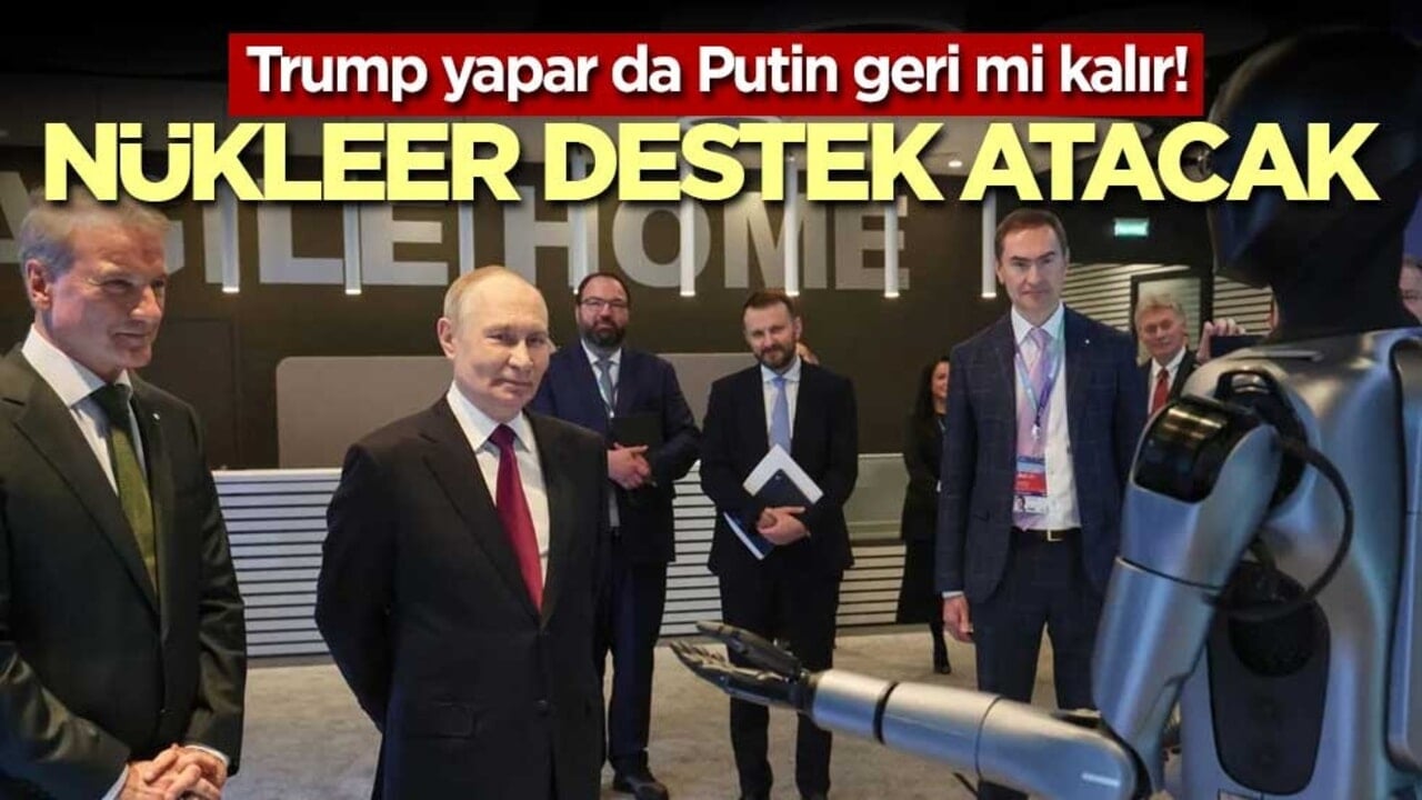 Trump yapar da Putin geri mi kalır! Yapay zekaya nükleer destek