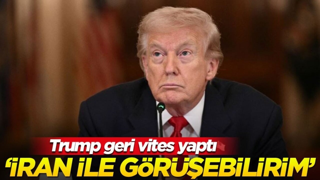 Trump yine geri adım attı! "İran'la görüşebilirim"