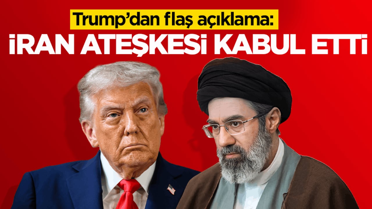 Trump’dan flaş açıklama: İran ateşkesi kabul etti