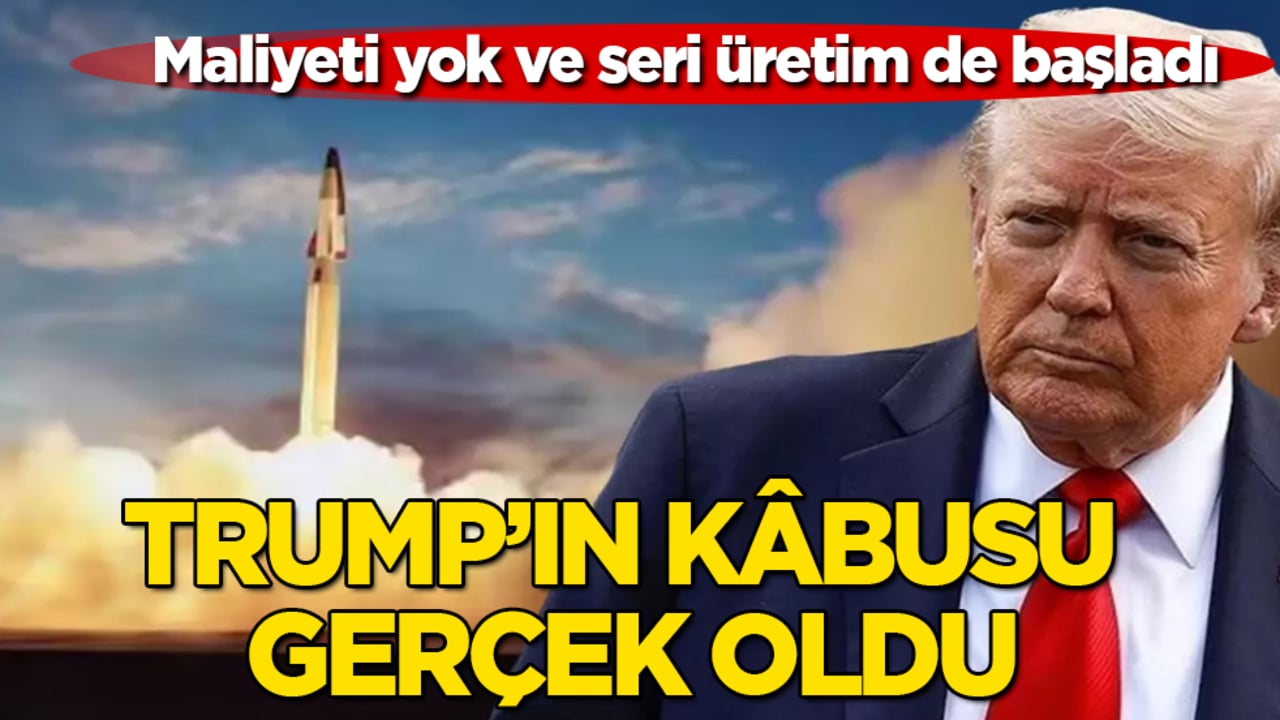 Trump’ın kâbusu gerçek oldu! Maliyeti yok ve seri üretim de başladı