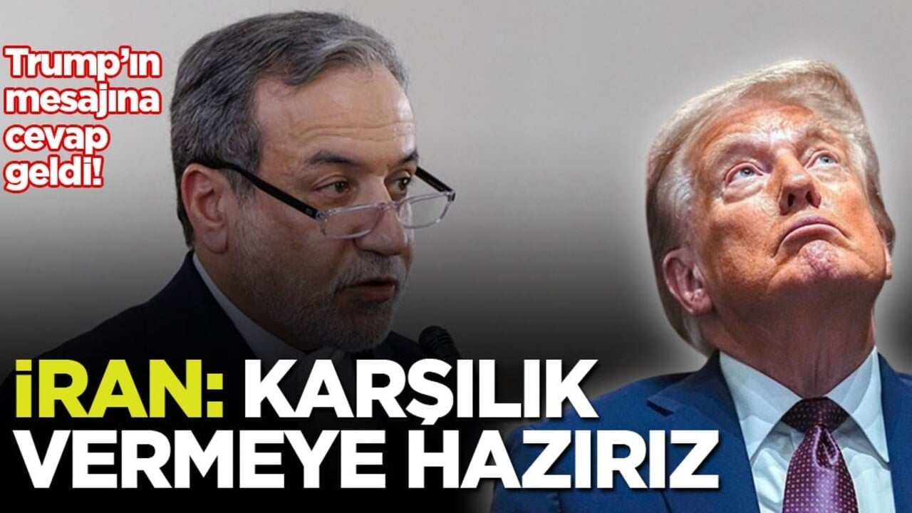 Trump’ın mesajına cevap geldi! İran: Karşılık vermeye hazırız