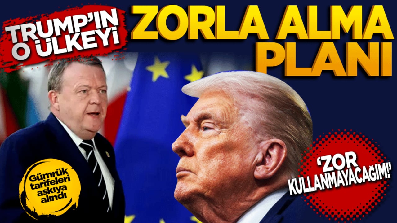 Trump’ın o ülkeyi zorla alma planı! Güç kullanmayacağım