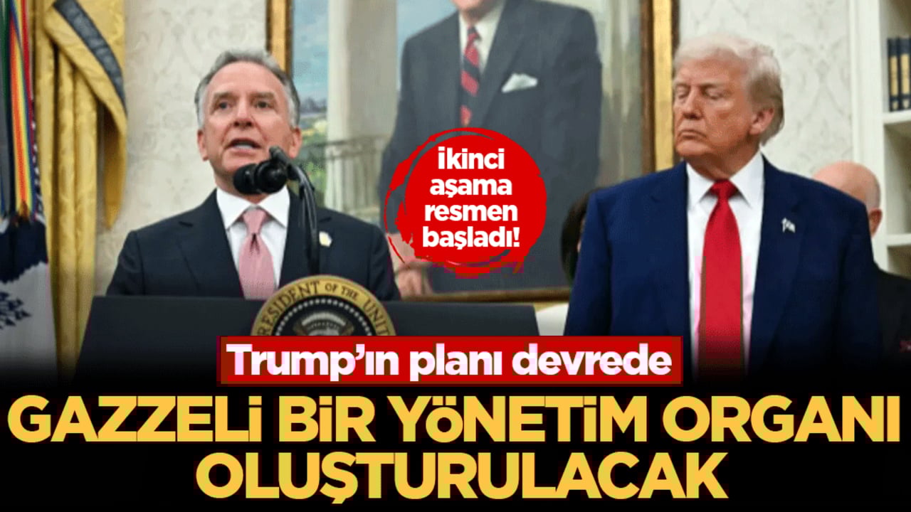 Trump’ın planı devrede! Witkoff: "Gazzeli bir yönetim organı oluşturulacak."