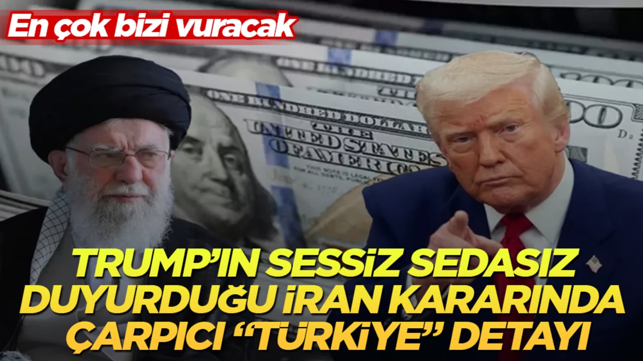 Trump’ın sessiz sedasız duyurduğu İran kararında çarpıcı "Türkiye" detayı: En çok bizi vuracak
