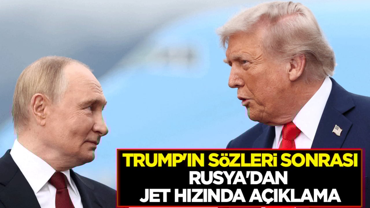 Trump'ın sözleri sonrası Rusya'dan jet hızında açıklama