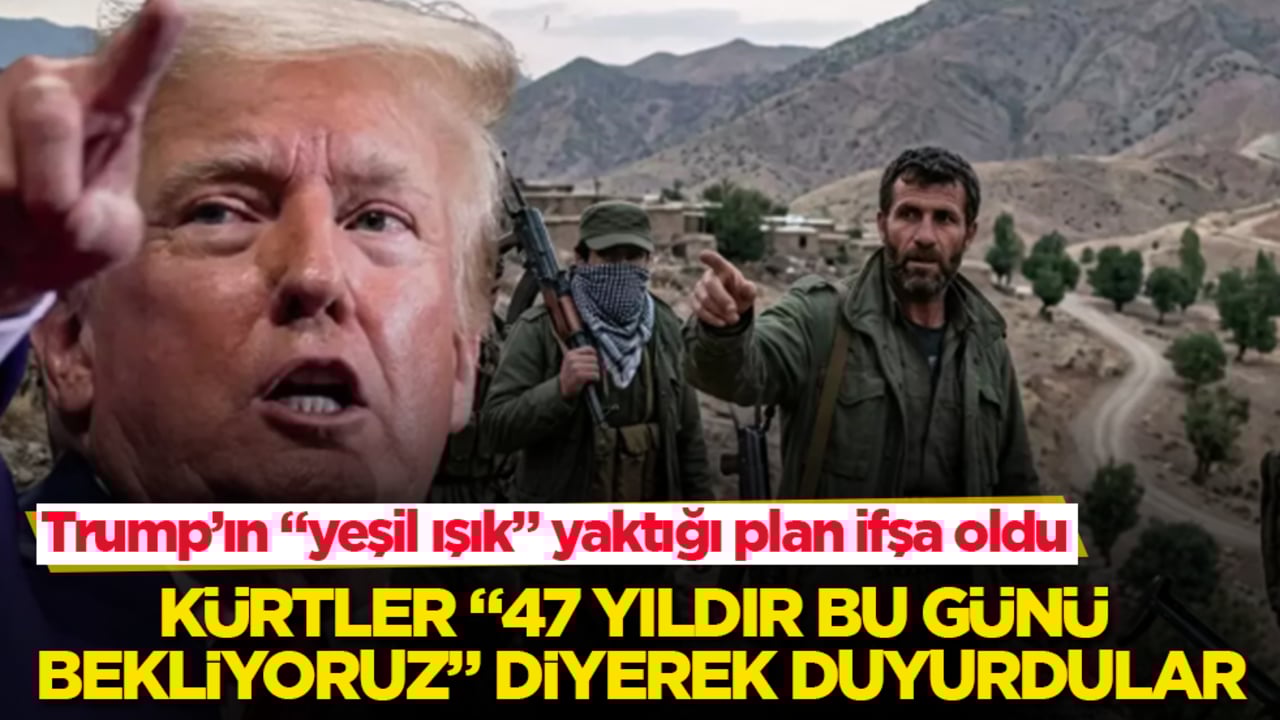 Trump’ın "yeşil ışık" yaktığı plan ifşa oldu! Kürtler "47 yıldır bu günü bekliyoruz" diyerek duyurdular