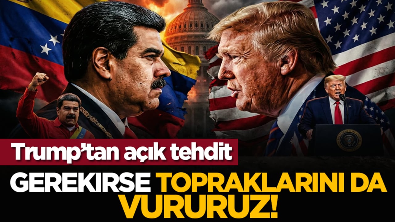 Trump’tan açık tehdit: Gerekirse topraklarını da vururuz!
