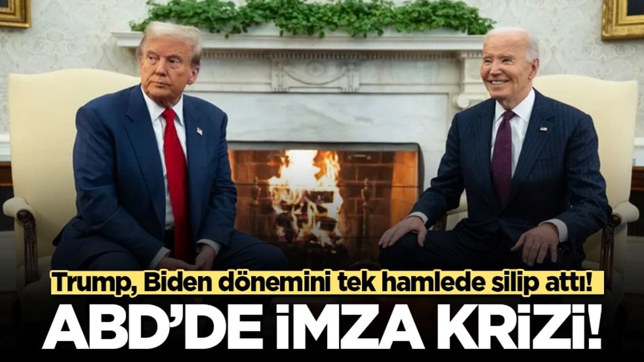 Trump’tan: Biden’ın "autopen" ile imzalanan tüm kararnameleri iptal edildi