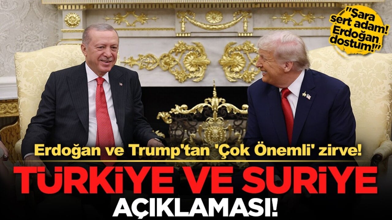 Trump’tan Erdoğan’a "Çok sevdiğim dostum" telefonu: Suriye’de tüm dengeler değişiyor!
