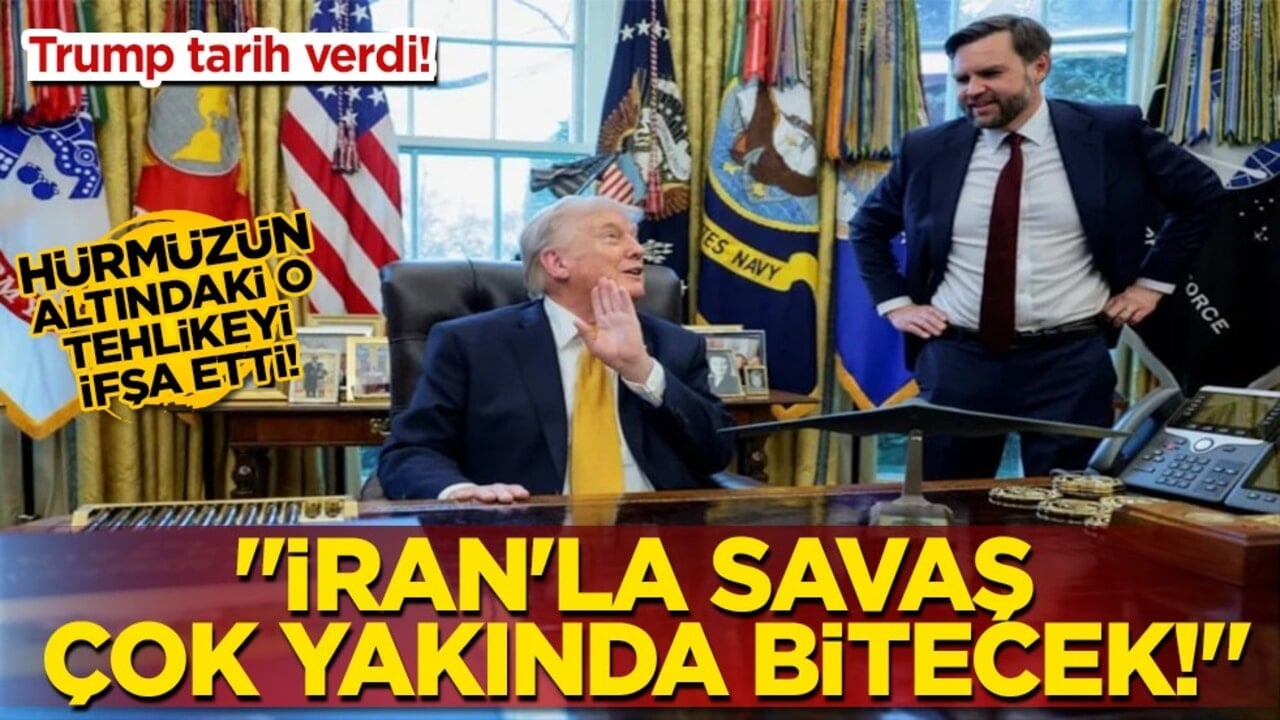 Trump’tan İran için bitiş tarihi: "Savaş bu hafta değil ama çok yakında bitecek!"