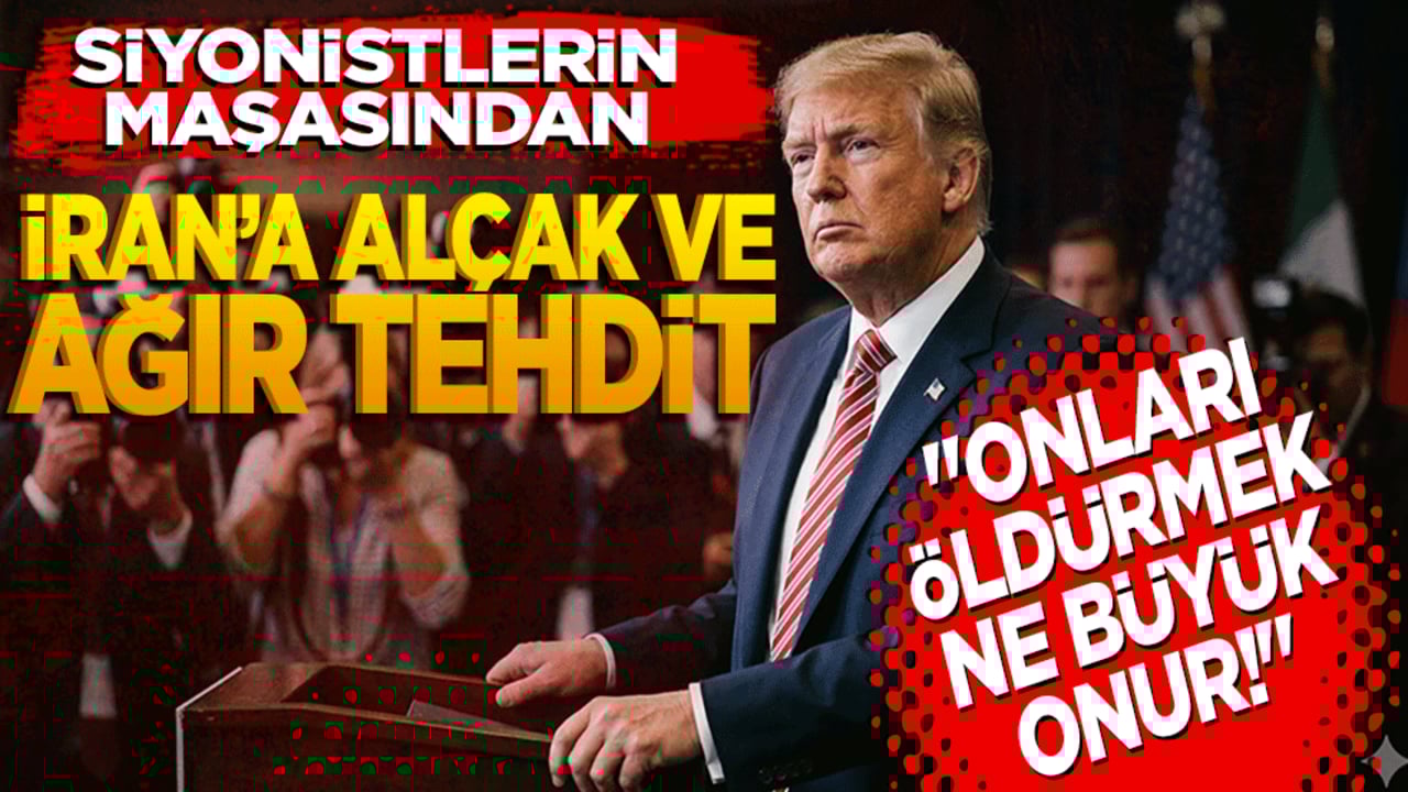 Trump'tan İran'a ağır tehdit! "Onları öldürmek ne büyük onur!"